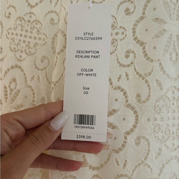 Veronica Beard KEHLANI LACE PANT - Picture 6 of 7